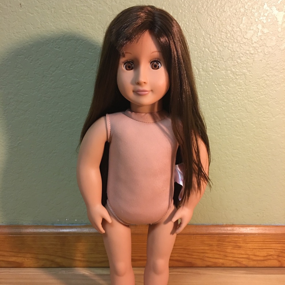 Our Generation Doll Brown Hair